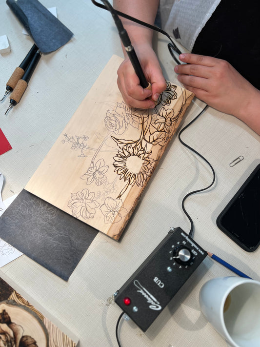 Woodburning Workshop at Hunnabees