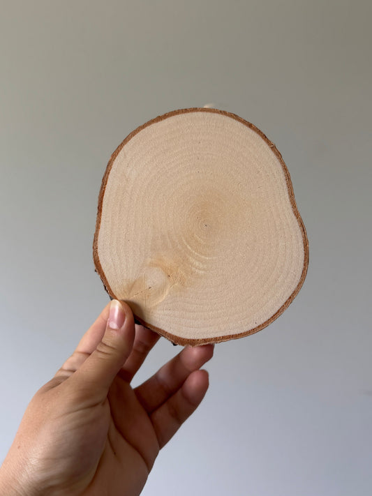 5 Inch Birch Round